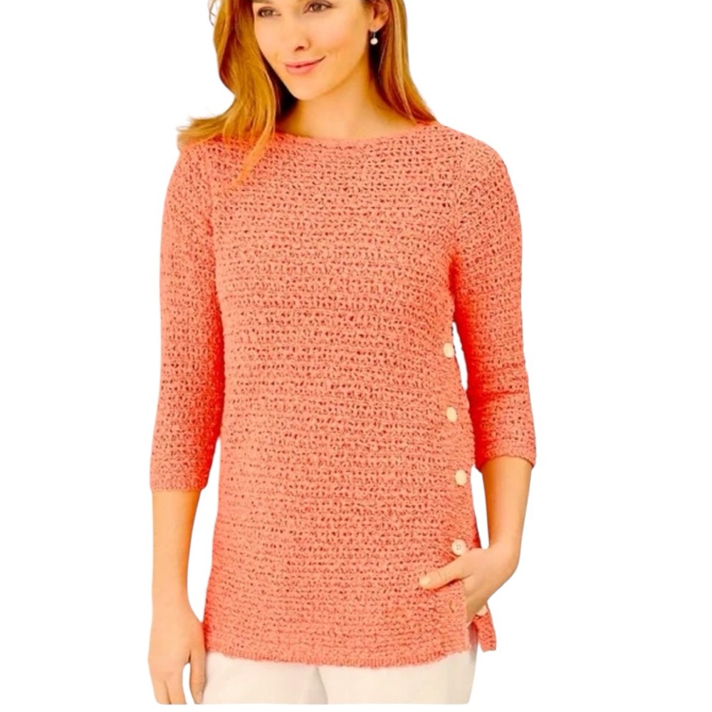 J.Jill Mesh Tunic
